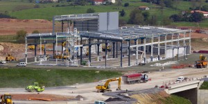 Obra de edificación industrial ejecutada en 2014